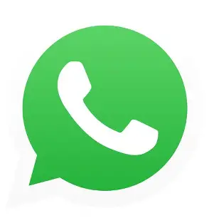 Gekleurd WhatsApp-pictogram.